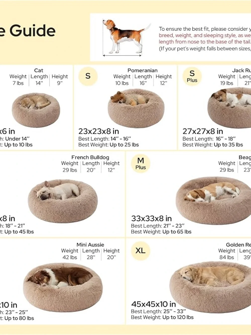 BEDSURE SUPER SOFT XLARGE ANTI ANXIETY PET BED 🐾🐾🐶✨🤎🌟